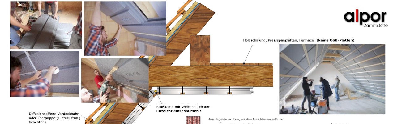 Montageunterlagen für unsere Heimwerker